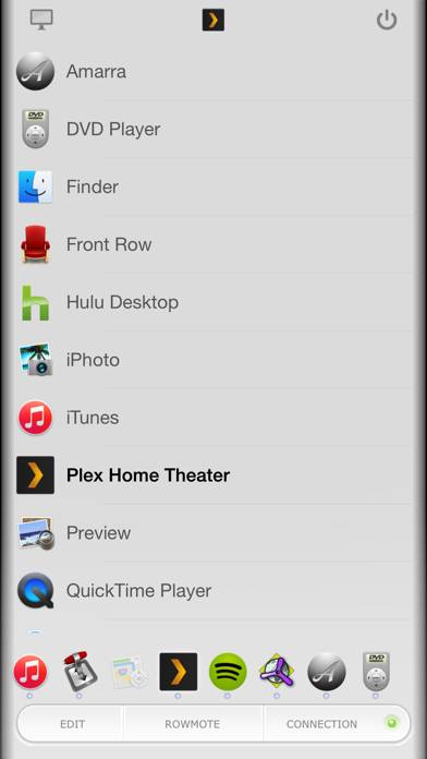 Rowmote: Remote Control for Mac Captura de pantalla de la aplicación #3