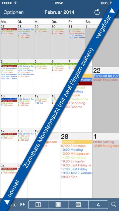 CalenGoo Calendar Schermata dell'app #2
