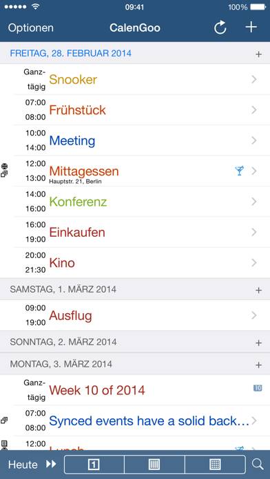 CalenGoo Calendar App-Screenshot #4