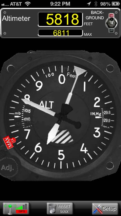 Aircraft Altimeter App screenshot #1