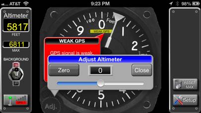 Aircraft Altimeter immagine dello schermo