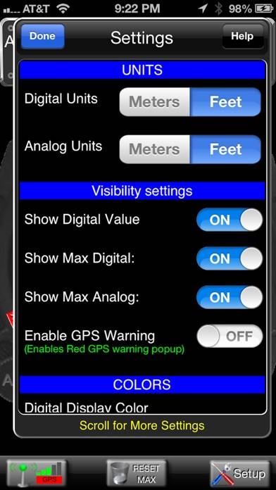 Aircraft Altimeter App screenshot #3