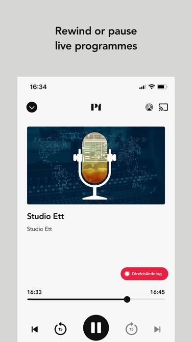 Sveriges Radio Play Captura de pantalla de la aplicación #5