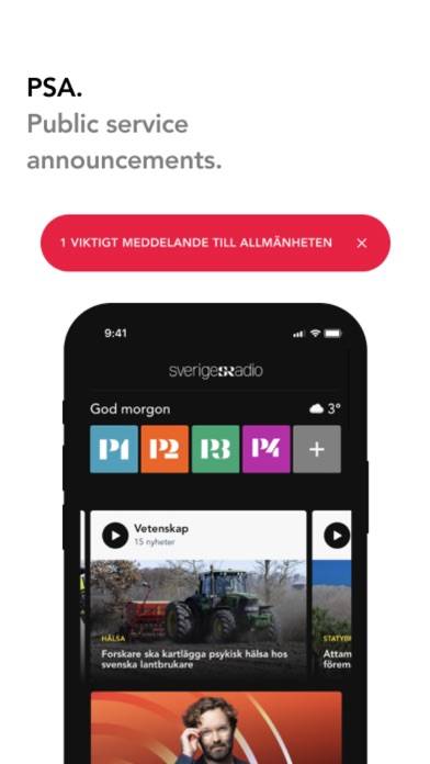 Sveriges Radio Play Captura de pantalla de la aplicación #6