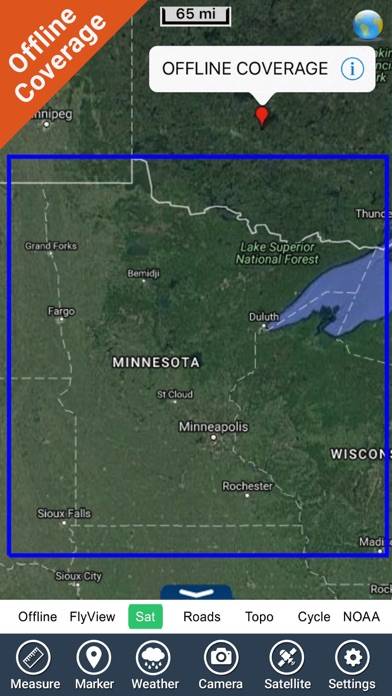 Minnesota Lakes Fishing Charts App screenshot #5
