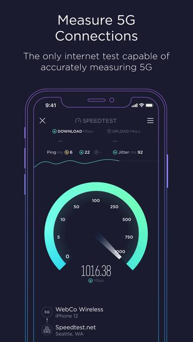 Speedtest by Ookla Capture d'écran de l'application #5