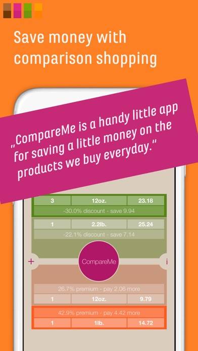 CompareMe Price Comparison Schermata dell'app #1