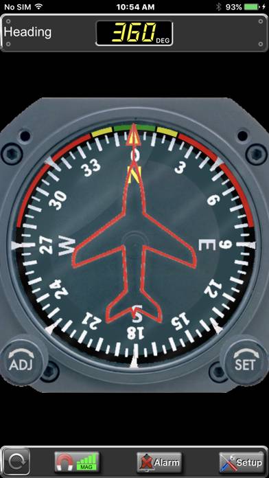 Aircraft Heading App screenshot #1