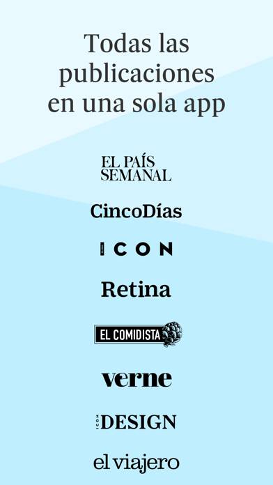 El PaÍs Capture d'écran de l'application