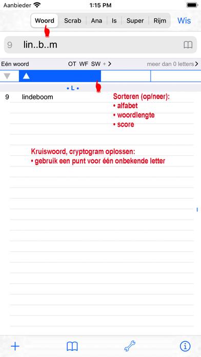 NL Woordvinder Nederlands PRO Captura de pantalla de la aplicación #3
