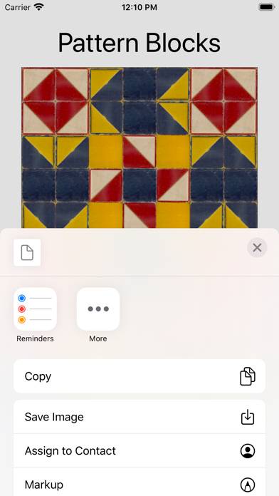 Pattern Blocks Captura de pantalla de la aplicación #3