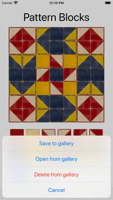 Pattern Blocks Captura de pantalla de la aplicación #5