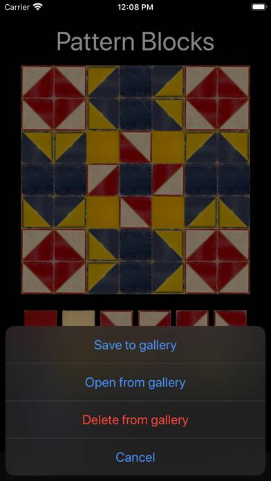 Pattern Blocks Captura de pantalla de la aplicación #6