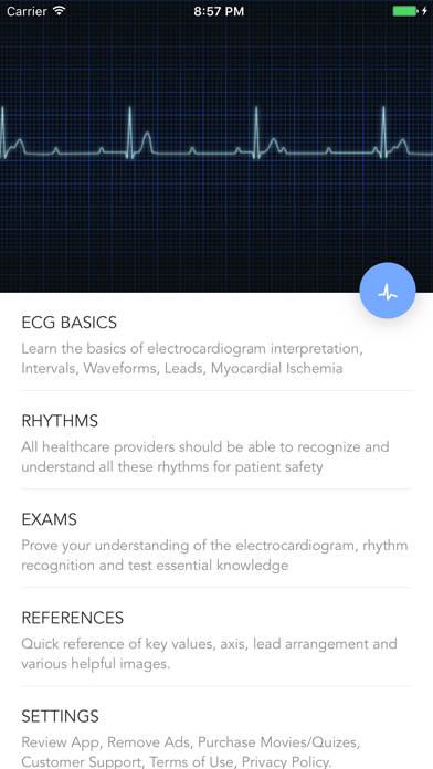 Instant ECG Schermata dell'app #3