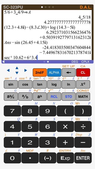 Calculator SC-323PU App screenshot #1