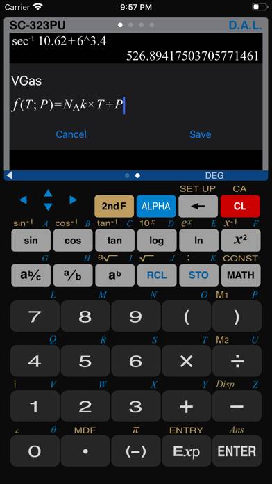 Calculator SC-323PU App screenshot #2