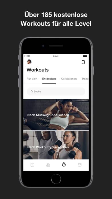 Nike Training Club: Wellness Capture d'écran de l'application #1