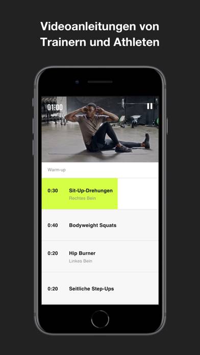 Nike Training Club: Wellness Capture d'écran de l'application #2