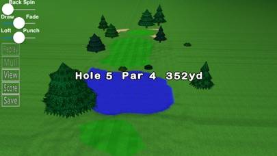 GL Golf Deluxe game screenshot