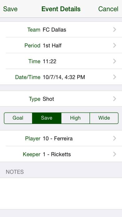 Score Soccer App screenshot #2