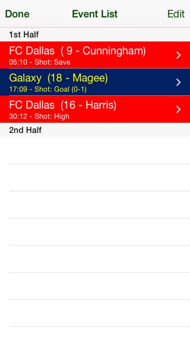 Score Soccer App screenshot