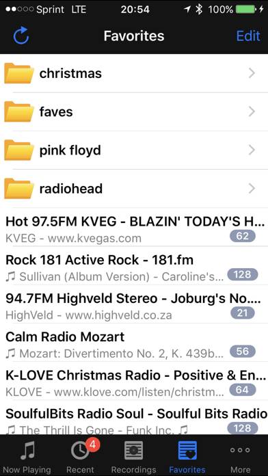OoTunes Radio: Record & Alarm Schermata dell'app #2
