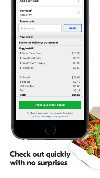 Grubhub: Food Delivery App screenshot #4