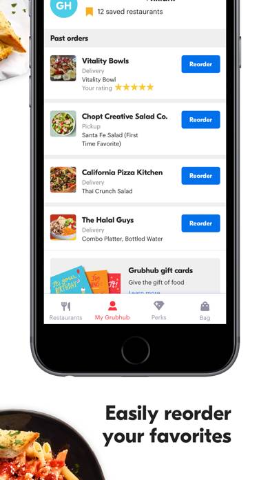 Grubhub: Food Delivery App screenshot #6