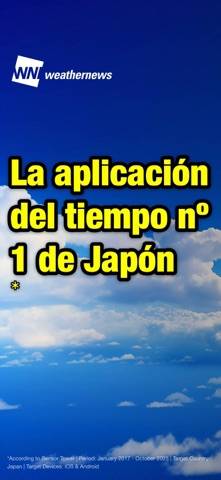 Weathernews - El tiempo