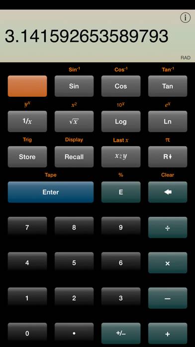 RPN Scientific Calculator screenshot