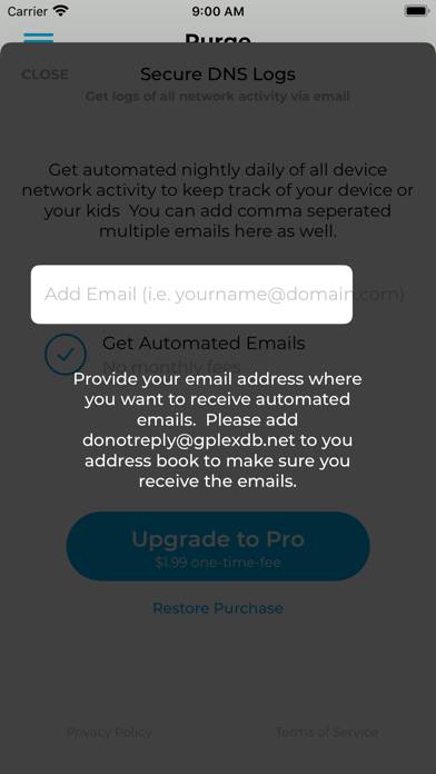 Purge: Porn Blocker & Safe DNS App screenshot