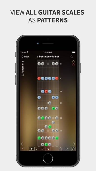 Star Scales Pro For Guitar Скриншот приложения #2