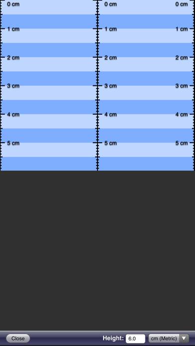 Ruler App skärmdump