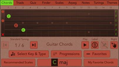 Guitarist's Reference Captura de pantalla de la aplicación #1