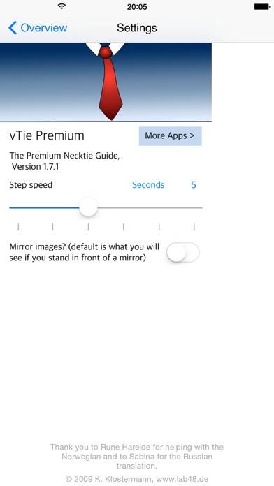 VTie Premium App screenshot