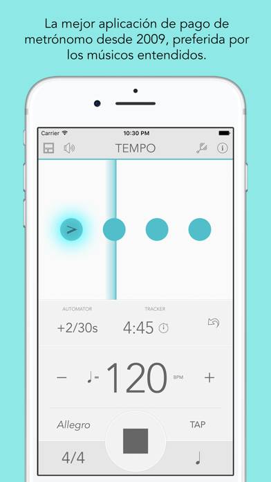 Tempo App skärmdump #1
