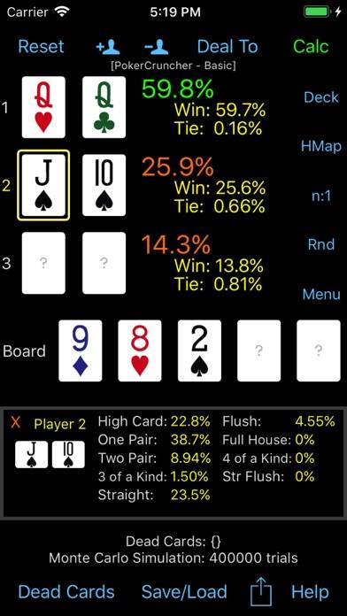 PokerCruncher App screenshot #1