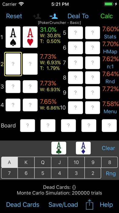 PokerCruncher App screenshot #2
