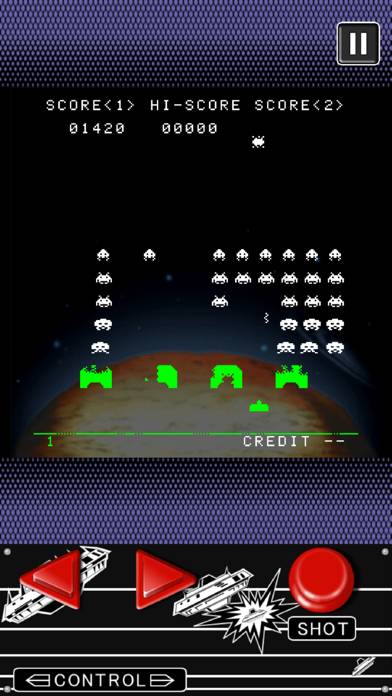 Space Invaders Schermata dell'app #2