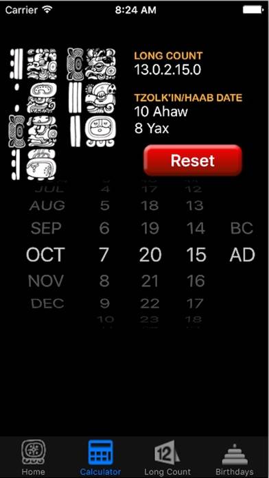 Maya Calendar Captura de pantalla de la aplicación #2
