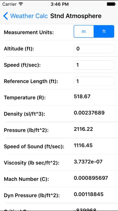 Weather Calc App screenshot #1