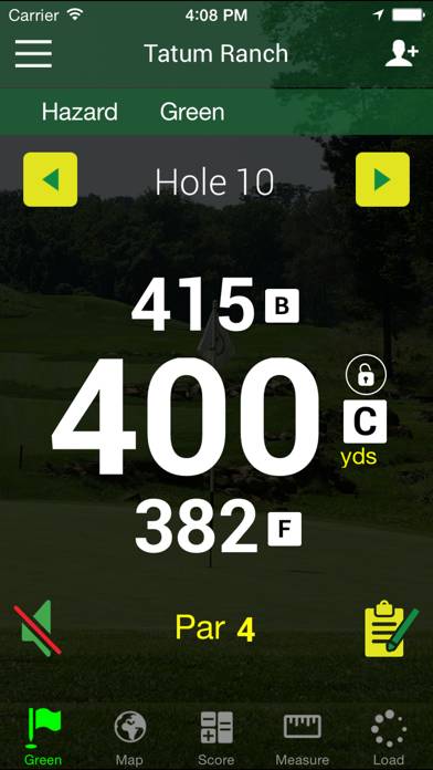 Golf GPS Captura de pantalla de la aplicación #3