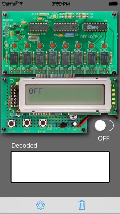 DTMF Decoder Capture d'écran de l'application #3