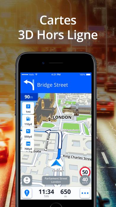 Sygic Europe Capture d'écran de l'application