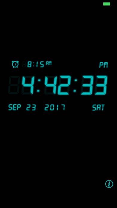Alarm Night Clock / Music Captura de pantalla de la aplicación #1