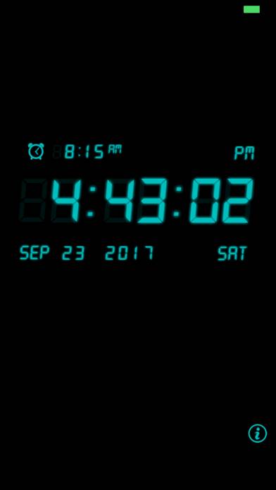 Alarm Night Clock / Music Captura de pantalla de la aplicación #2