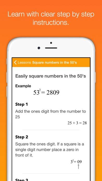 Mathemagics: Mental Math App screenshot #2