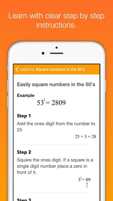 Mathemagics: Mental Math Capture d'écran de l'application #2