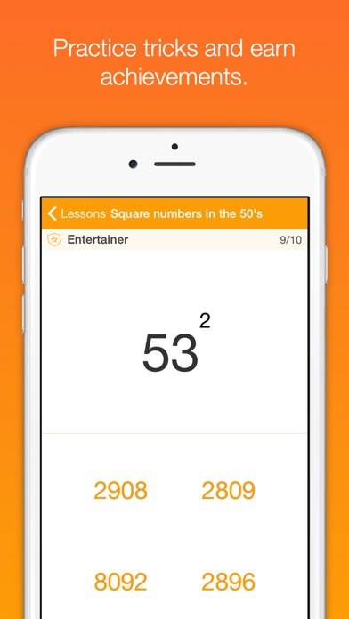 Mathemagics: Mental Math App screenshot #3