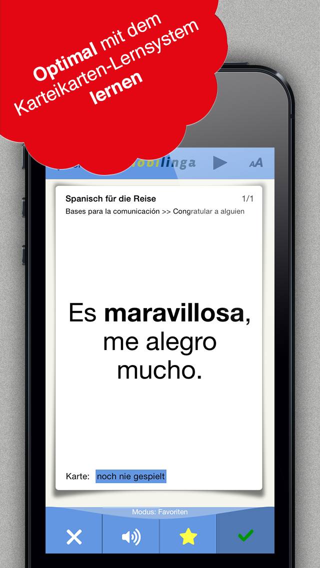 Spanisch für die Reise – 1001 Redewendungen App-Screenshot #3